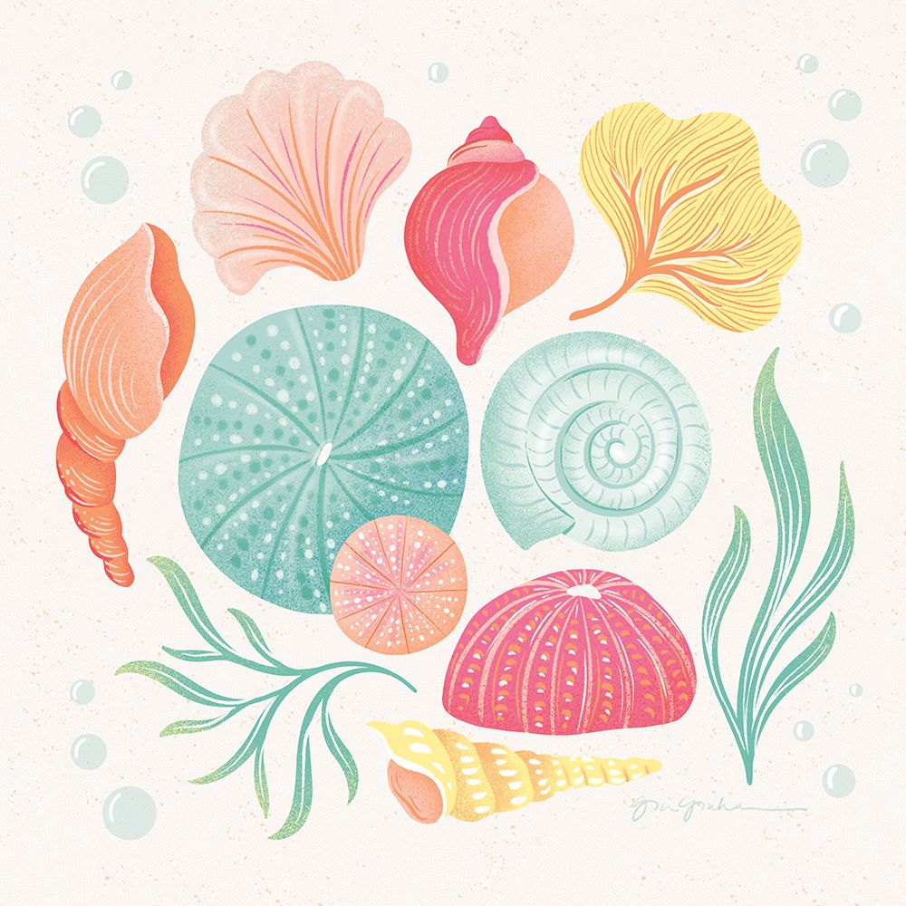 Under the Sea VI art print by Gia Graham for $57.95 CAD