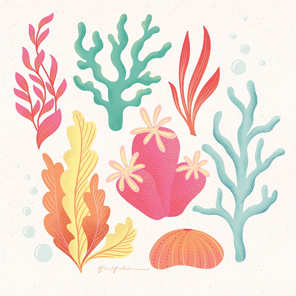 Under the Sea VII art print by Gia Graham for $57.95 CAD