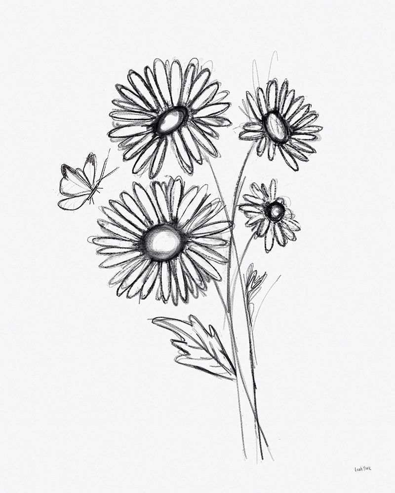 Among Wildflowers III art print by Leah York for $57.95 CAD