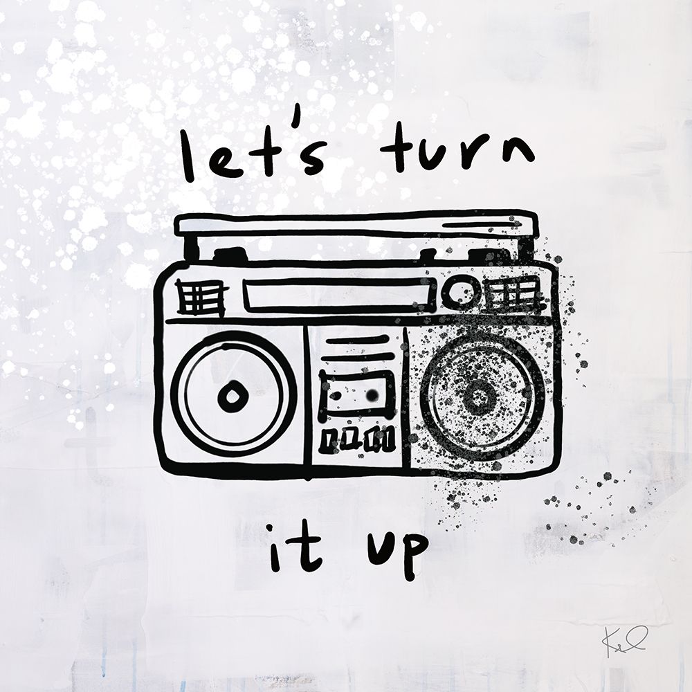 Turn it Up I art print by Kent Youngstrom for $57.95 CAD