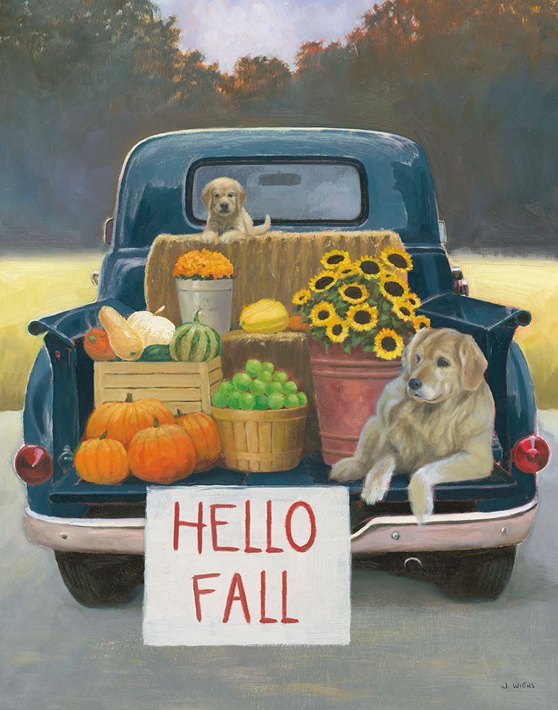 Fall Bounty III Hello Fall art print by James Wiens for $57.95 CAD