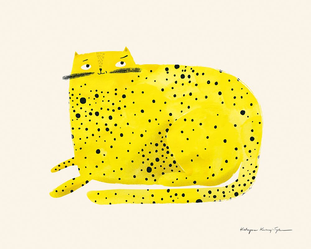 Cat art print by Kasia Kucwaj-Tybur for $57.95 CAD
