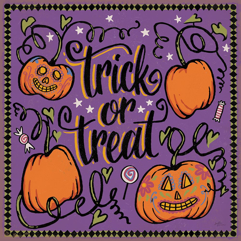 Halloween Expressions II art print by Janelle Penner for $57.95 CAD