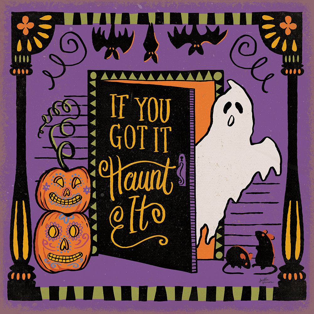 Halloween Expressions V art print by Janelle Penner for $57.95 CAD