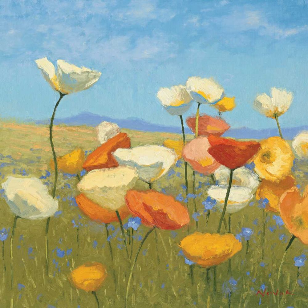 Springtime Meadow I art print by Shirley Novak for $57.95 CAD