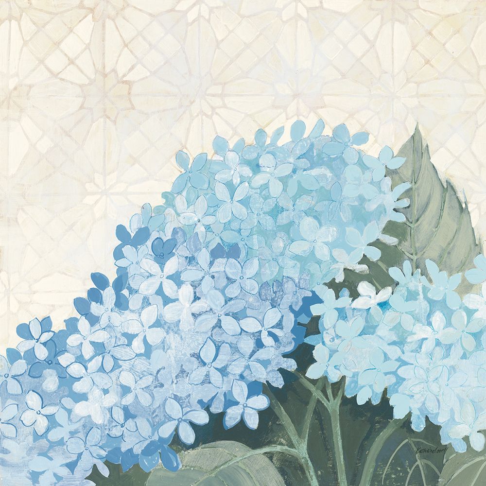Decorative Hydrangea III Providence art print by Kathrine Lovell for $57.95 CAD