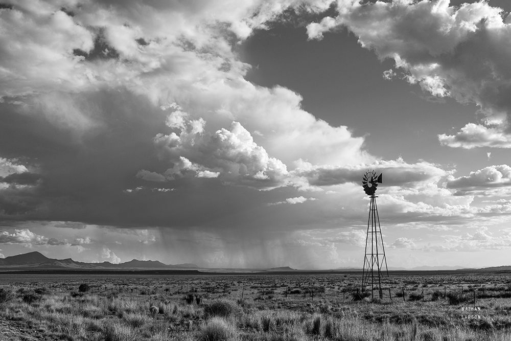 New Mexico Monsoon Rains art print by Nathan Larson for $57.95 CAD