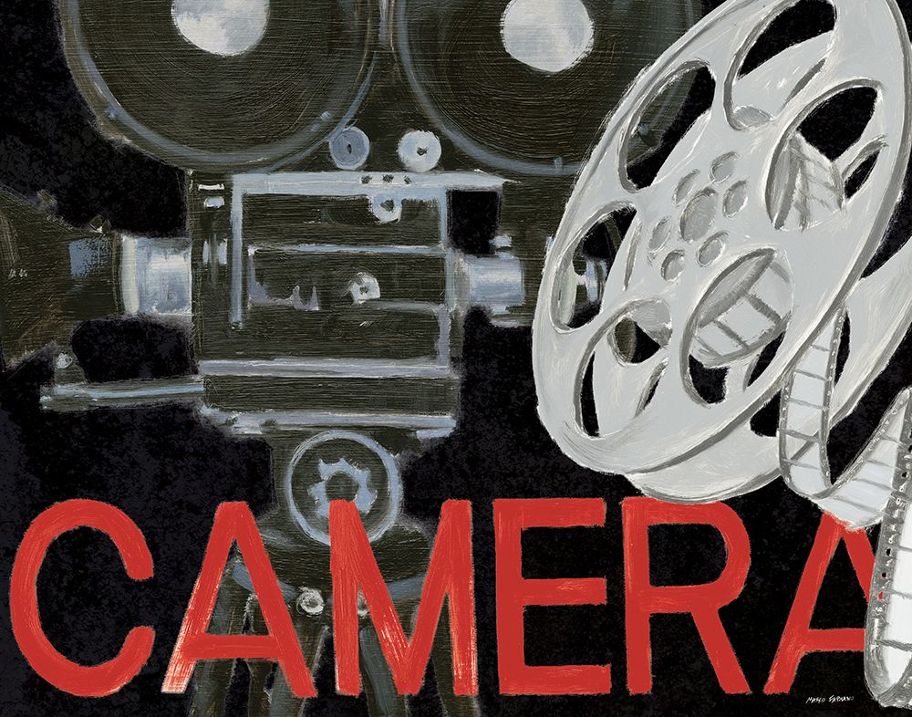 Lights Camera Action II art print by Marco Fabiano for $57.95 CAD