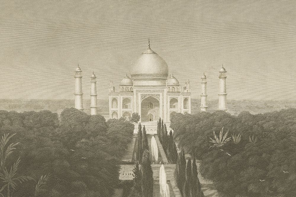 Taj Mahal Postcard II art print by Wild Apple Portfolio for $57.95 CAD