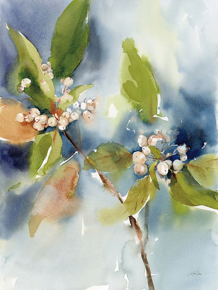 Winter Berries art print by Katrina Pete for $57.95 CAD