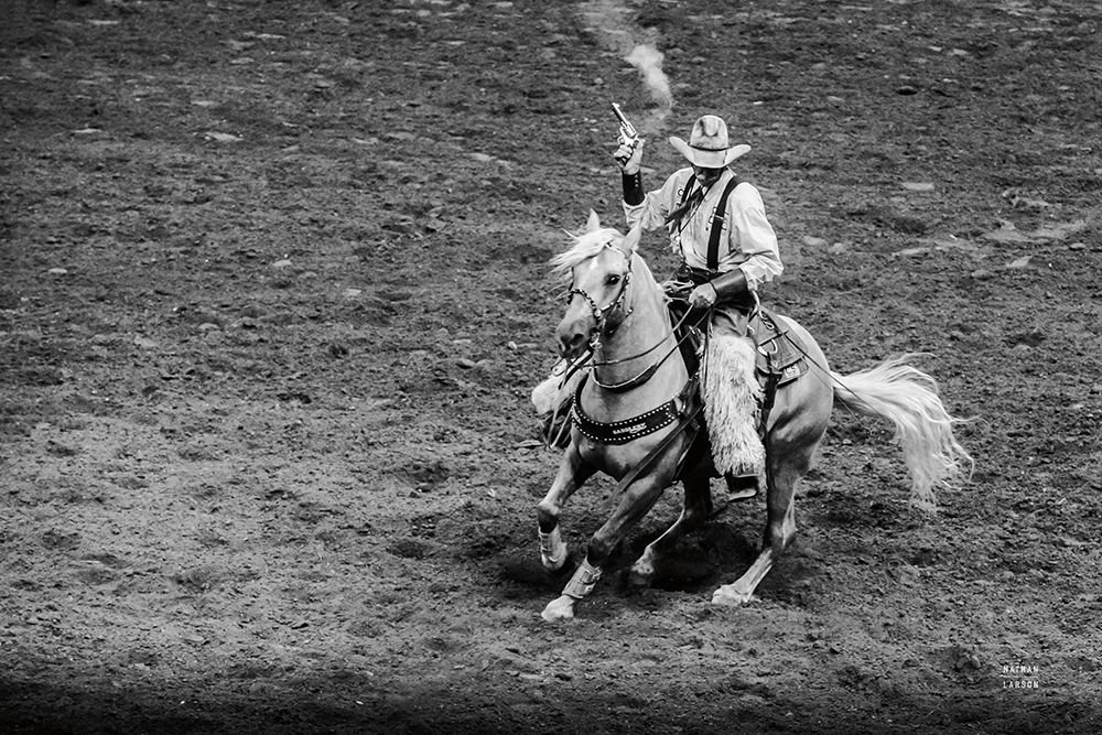 Rodeo I BW art print by Nathan Larson for $57.95 CAD