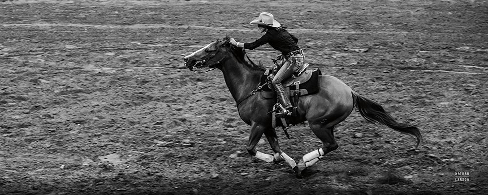 Rodeo II BW art print by Nathan Larson for $57.95 CAD