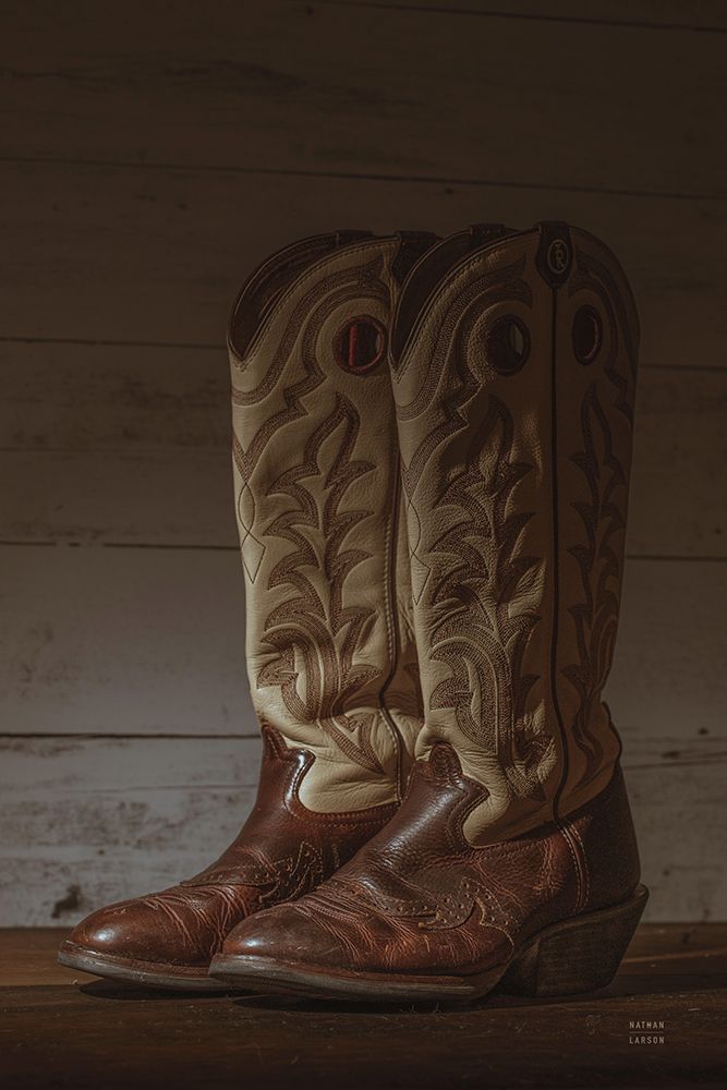Cowboy Boots VIII art print by Nathan Larson for $57.95 CAD