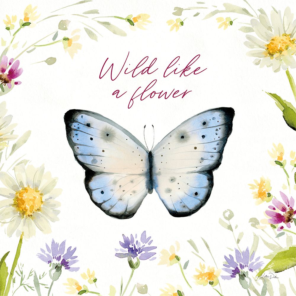 Wild for Wildflowers VII art print by Katrina Pete for $57.95 CAD