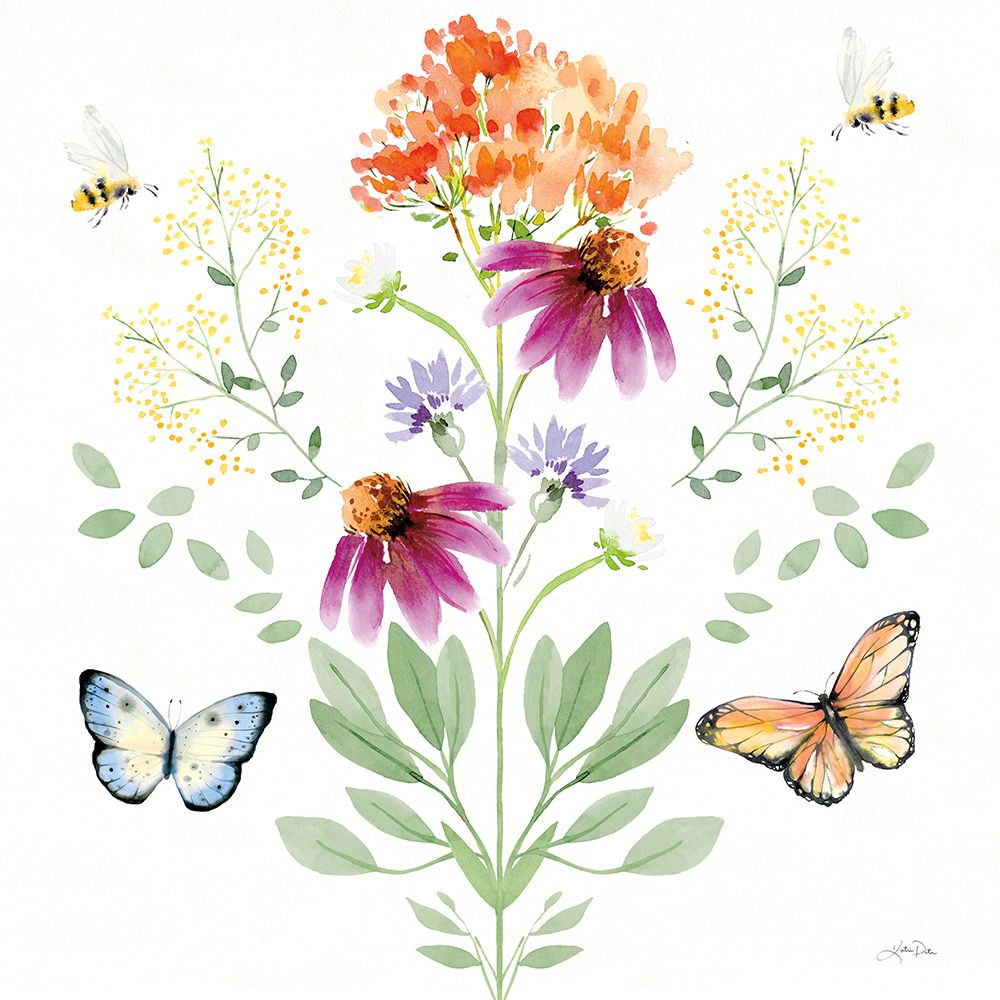 Wild for Wildflowers VIII art print by Katrina Pete for $57.95 CAD
