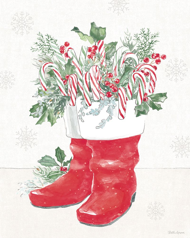 Christmas Charm III art print by Beth Grove for $57.95 CAD