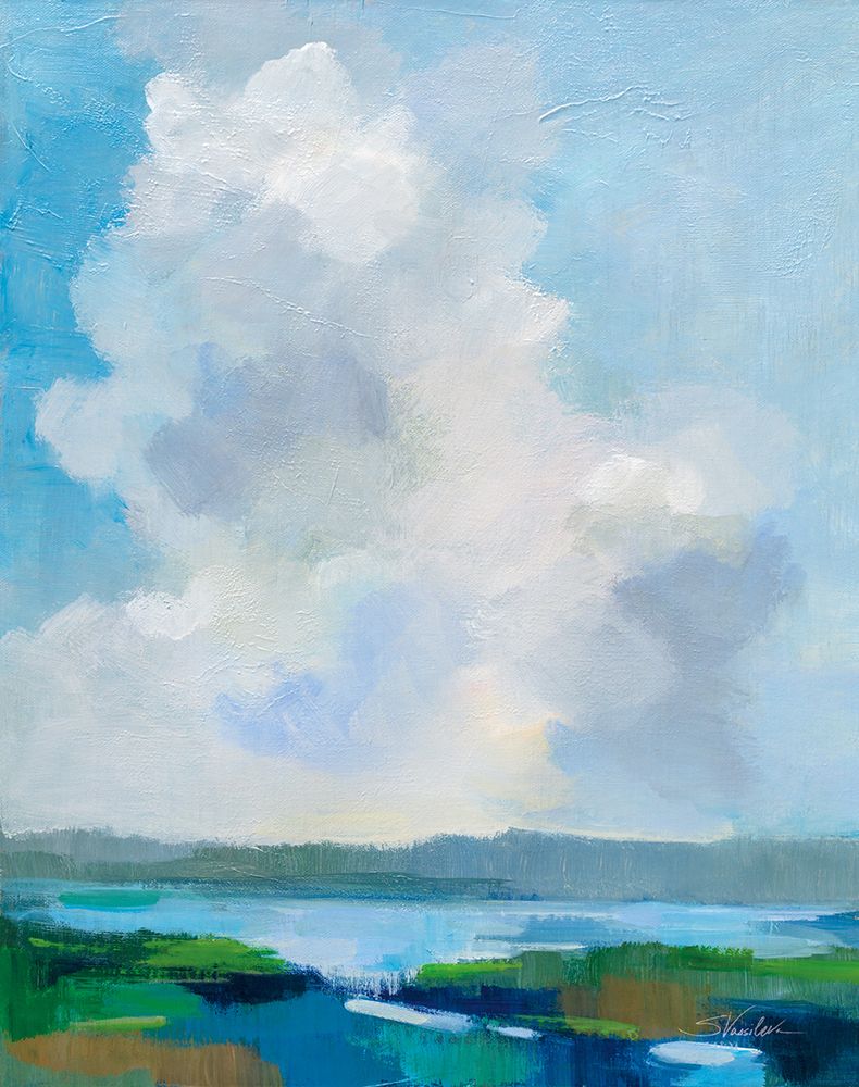 Cloud Over the Lake I art print by Silvia Vassileva for $57.95 CAD