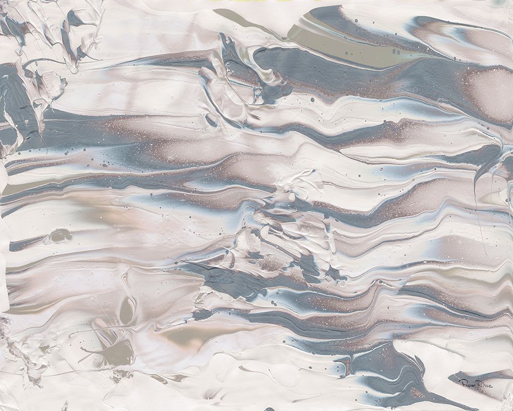 Marbling V Neutral art print by Piper Rhue for $57.95 CAD