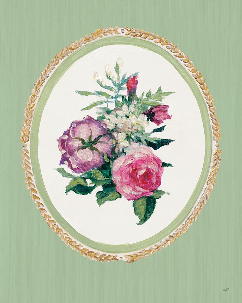 Floral Cameo III art print by Julia Purinton for $57.95 CAD