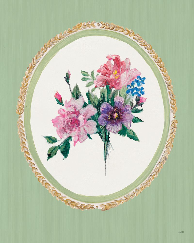 Floral Cameo V art print by Julia Purinton for $57.95 CAD