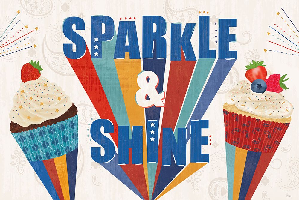 Sparkle and Shine I art print by Veronique Charron for $57.95 CAD