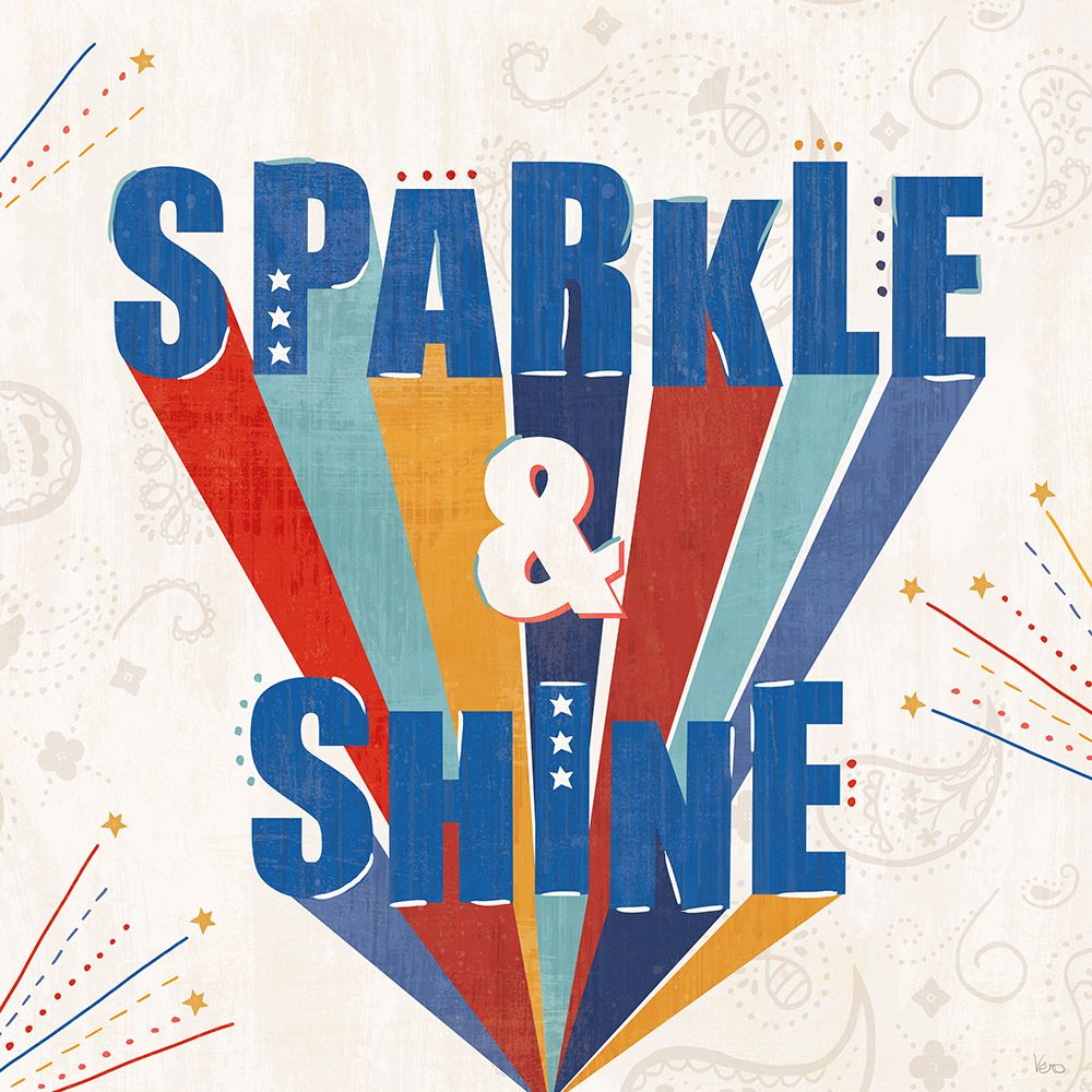 Sparkle and Shine IV art print by Veronique Charron for $57.95 CAD
