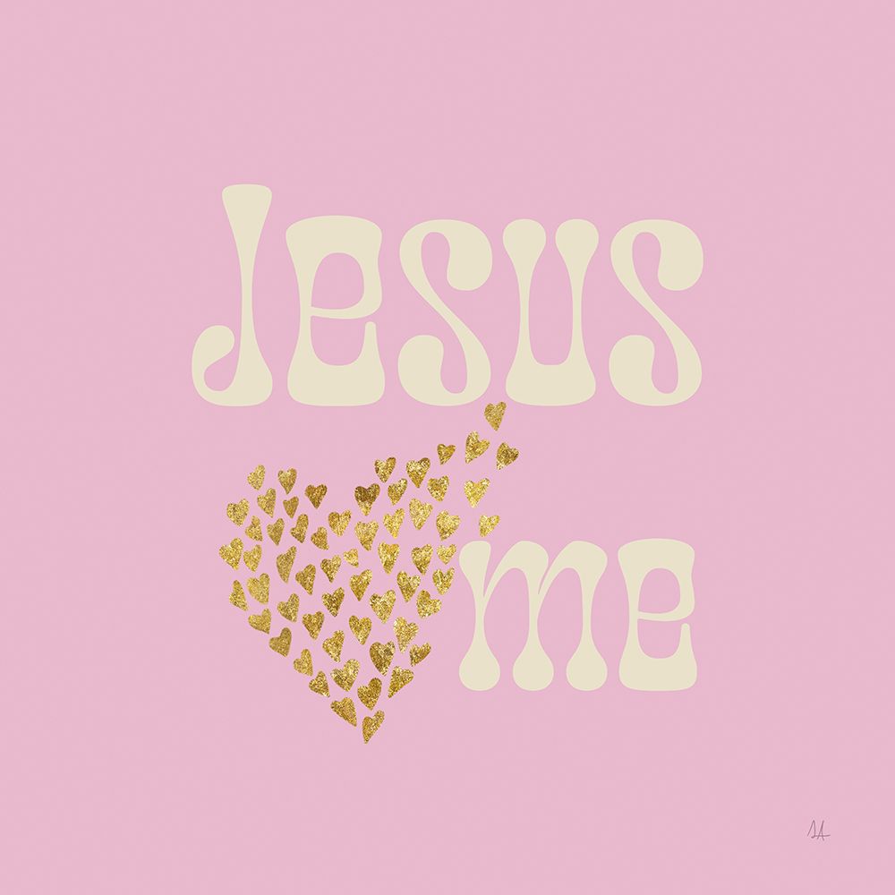 Jesus Loves Me art print by Sarah Adams for $57.95 CAD