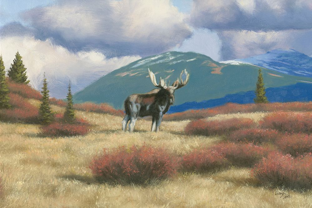 Northern Moose art print by Wellington Studio for $57.95 CAD