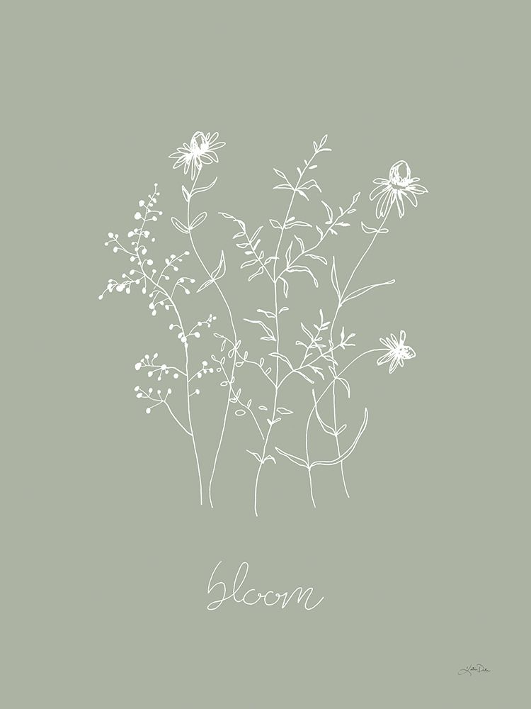 Delicate Wildflowers III art print by Katrina Pete for $57.95 CAD