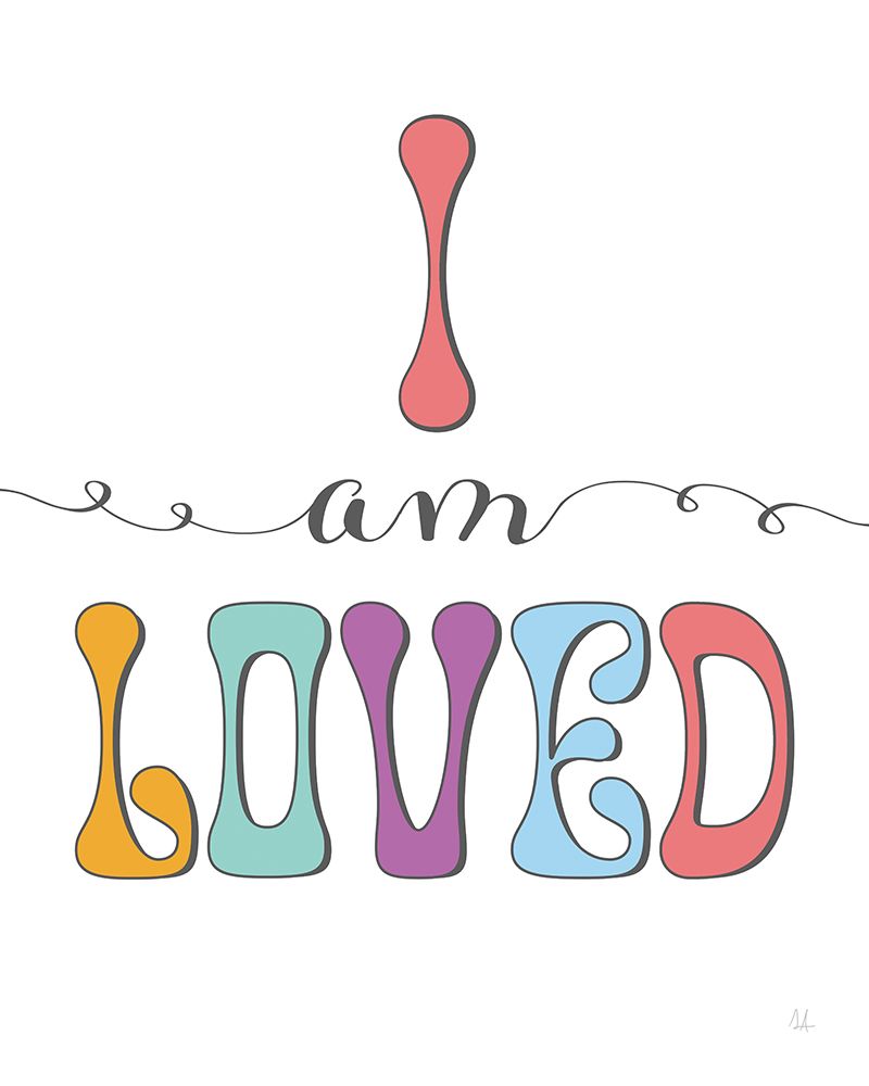 I Am Loved art print by Sarah Adams for $57.95 CAD