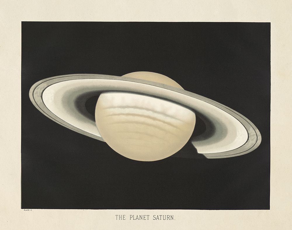The Planet Saturn art print by Wild Apple Portfolio for $57.95 CAD