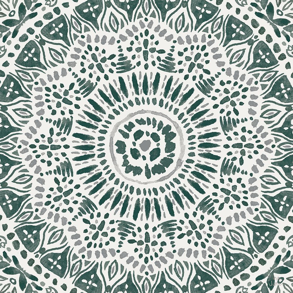 Floral Chic IX Green art print by Dina June for $57.95 CAD