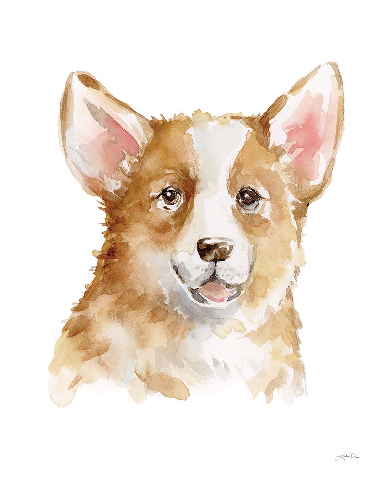 Dog Portrait II art print by Katrina Pete for $57.95 CAD