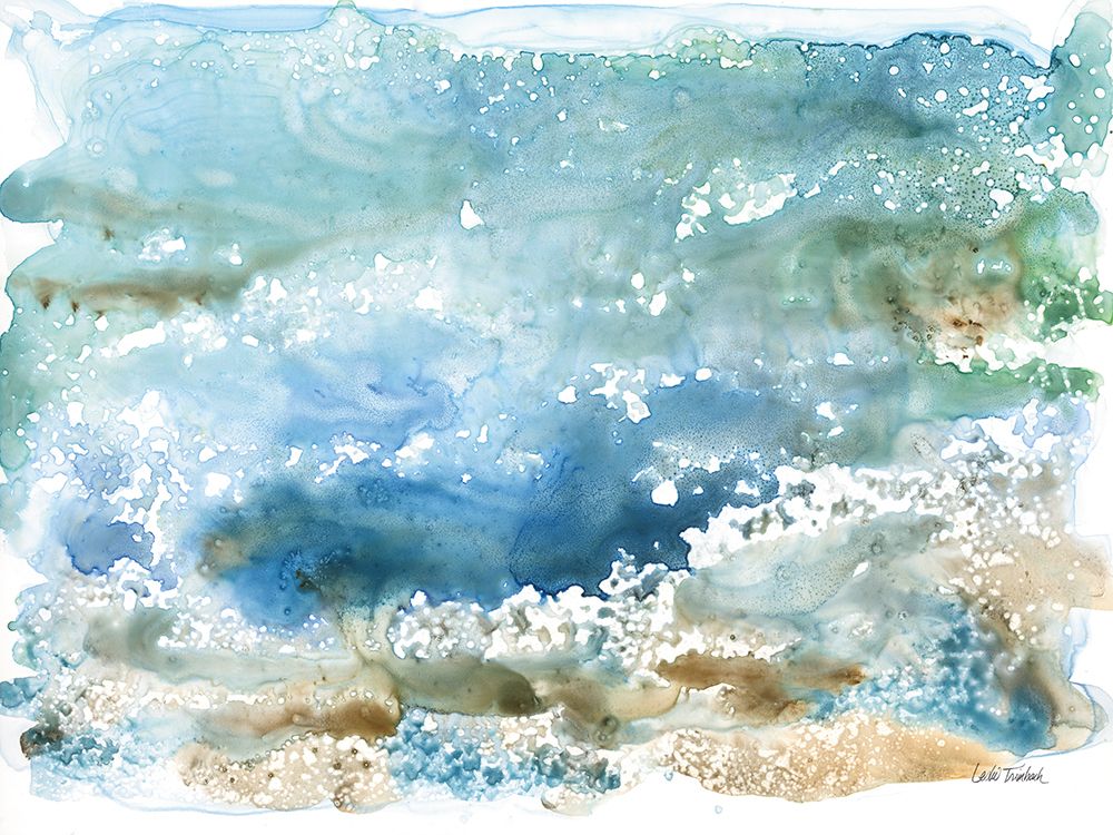 Water Abstract I art print by Leslie Trimbach for $57.95 CAD