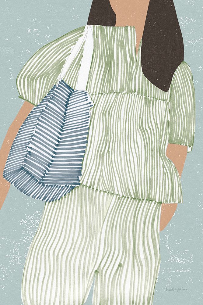 Striped II art print by Mercedes Lopez Charro for $57.95 CAD