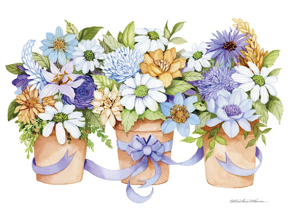 Planters All Pretty art print by Kathleen Parr McKenna for $57.95 CAD
