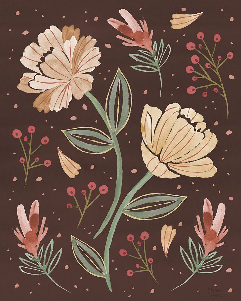 Floralscape V art print by Dina June for $57.95 CAD