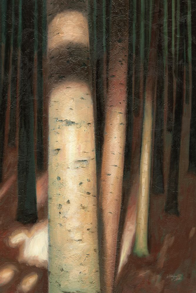 Sunlit Forest II art print by Wellington Studio for $57.95 CAD