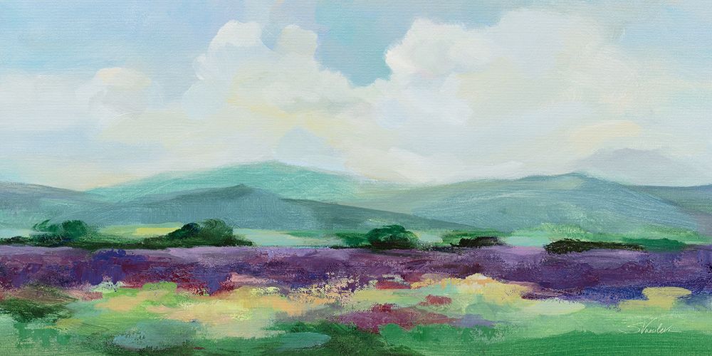 May Lavender Field II art print by Silvia Vassileva for $57.95 CAD