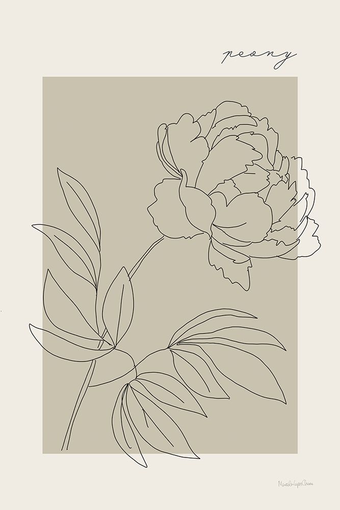 Flower Poster III art print by Mercedes Lopez Charro for $57.95 CAD