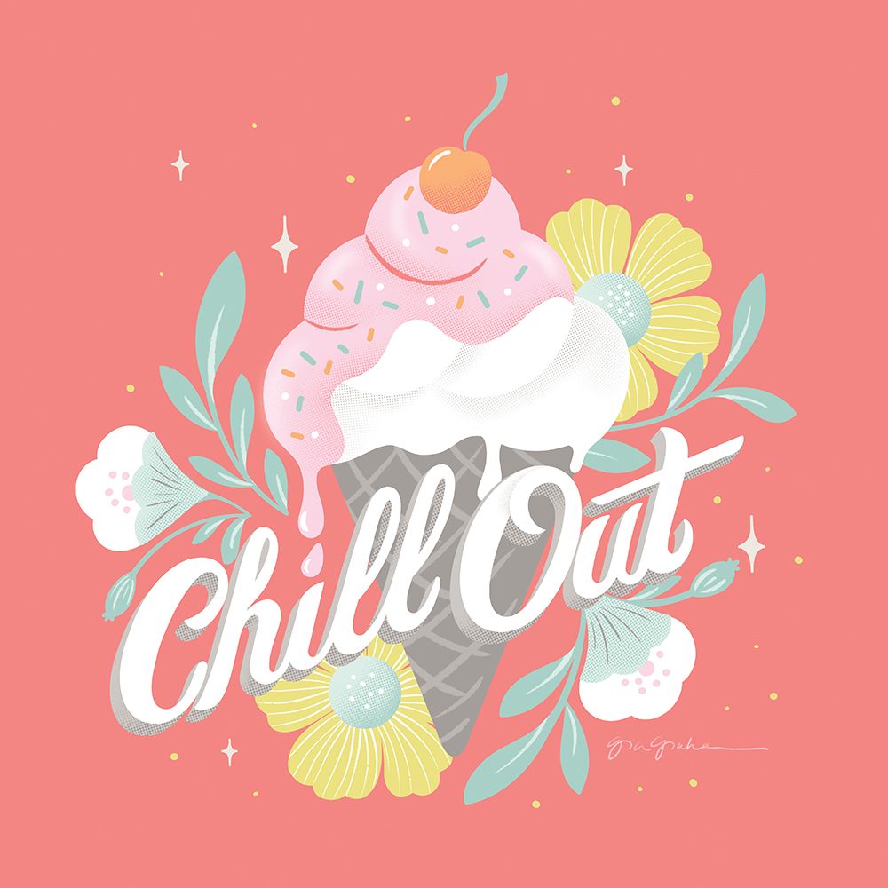 Summer Chill I art print by Gia Graham for $57.95 CAD