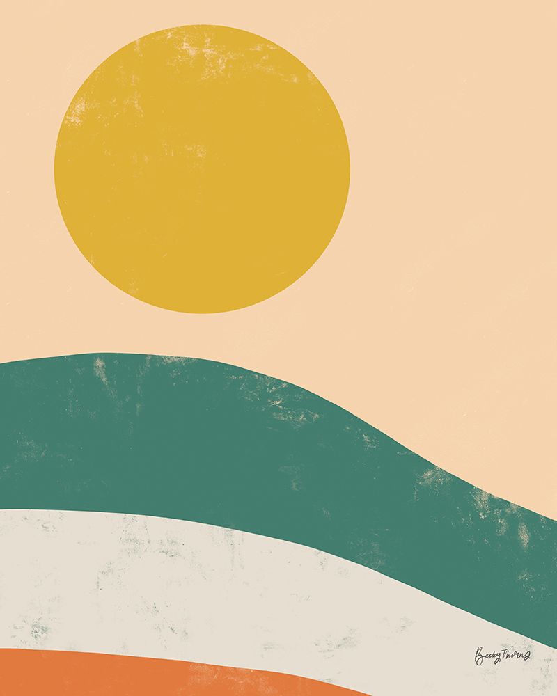 Sun Chaser III Crop art print by Becky Thorns for $57.95 CAD