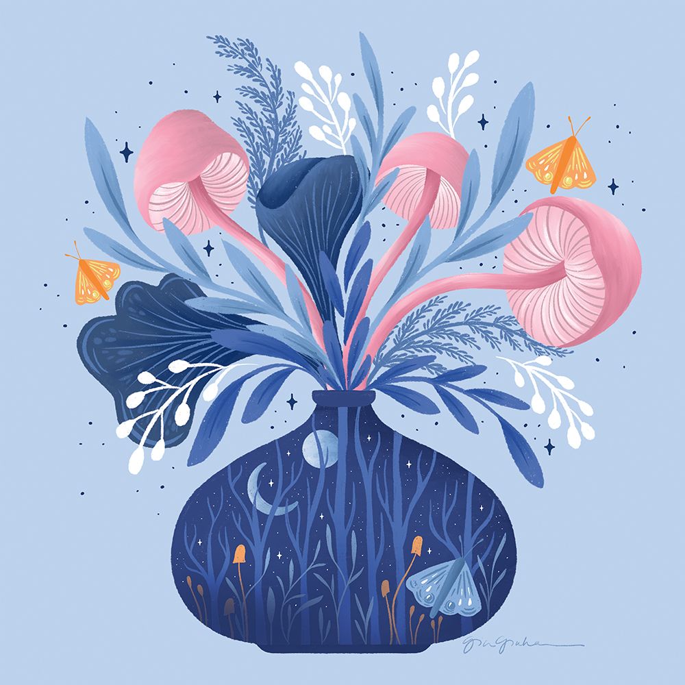 Magical Arrangement art print by Gia Graham for $57.95 CAD