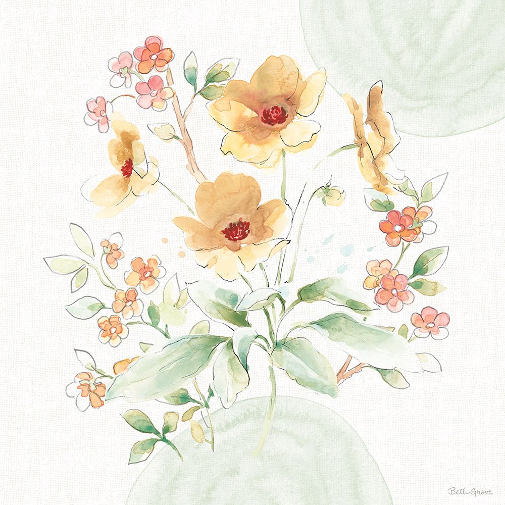 Soft Petals III art print by Beth Grove for $57.95 CAD