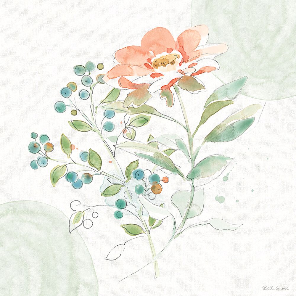 Soft Petals V art print by Beth Grove for $57.95 CAD
