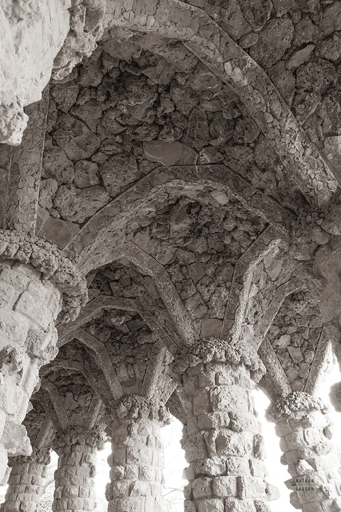 Gaudi Vaults I art print by Nathan Larson for $57.95 CAD