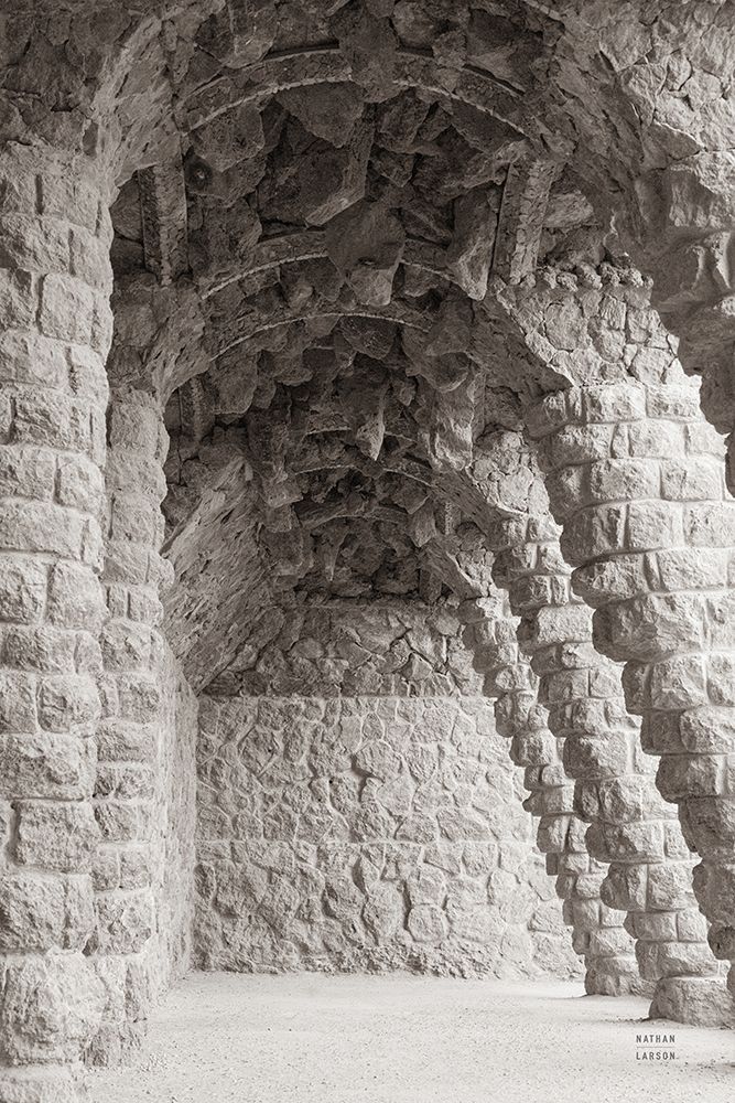 Gaudi Vaults II art print by Nathan Larson for $57.95 CAD