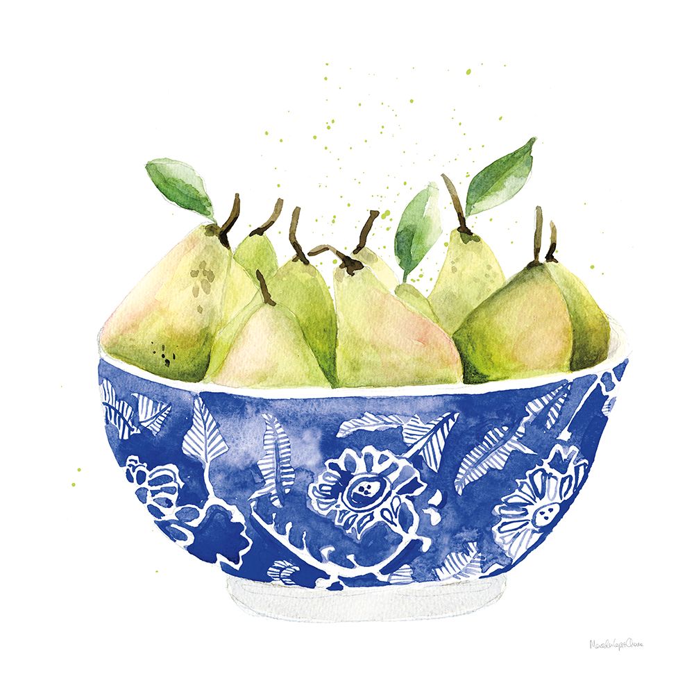 Elegant Fruit I art print by Mercedes Lopez Charro for $57.95 CAD