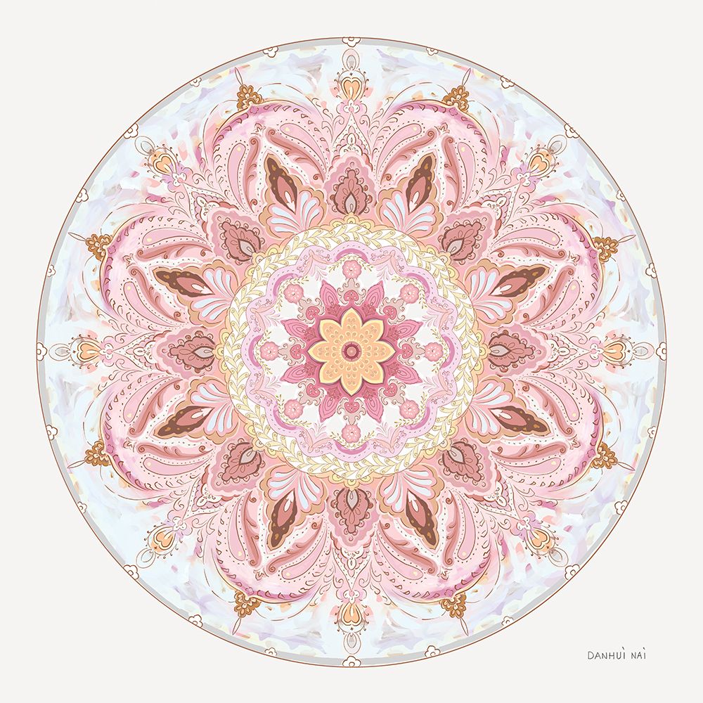 Goa Mandala I art print by Danhui Nai for $57.95 CAD