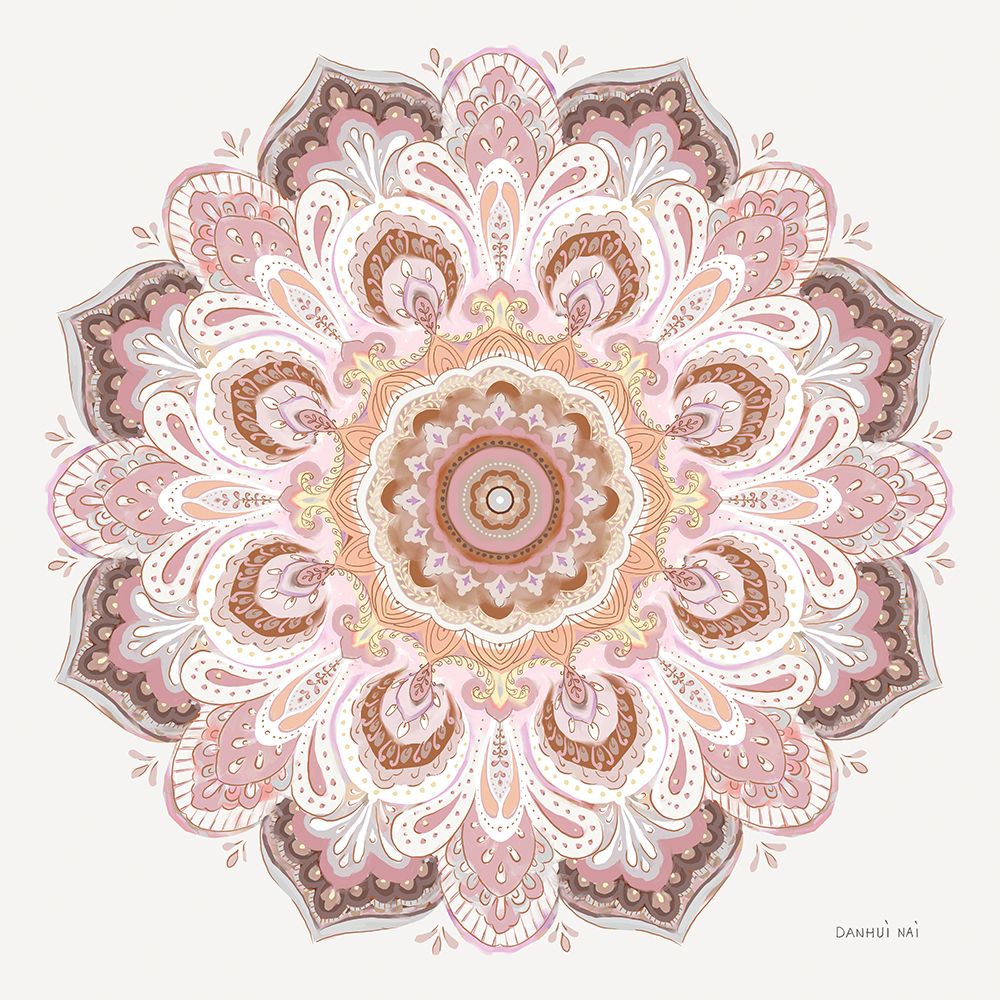 Goa Mandala II art print by Danhui Nai for $57.95 CAD